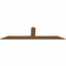Ekena Millwork Portland Smooth Timber Gable Bracket, Western Red Cedar, 84"W x 21"H x 1 1/2"D x 5 1/2"F, 6/12 Pitch GBW084X21X0206POR00SWR - alternate 2